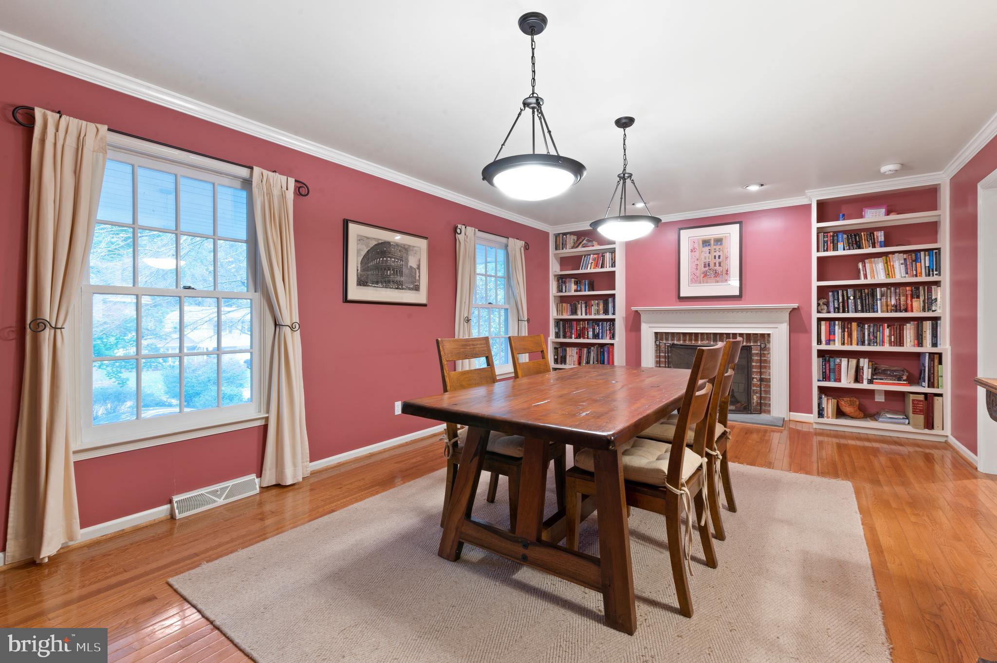 850 Hollow Road Wayne, PA 19087 - Photo 6 of 37 a view of a dining room with furniture window and wooden floor
