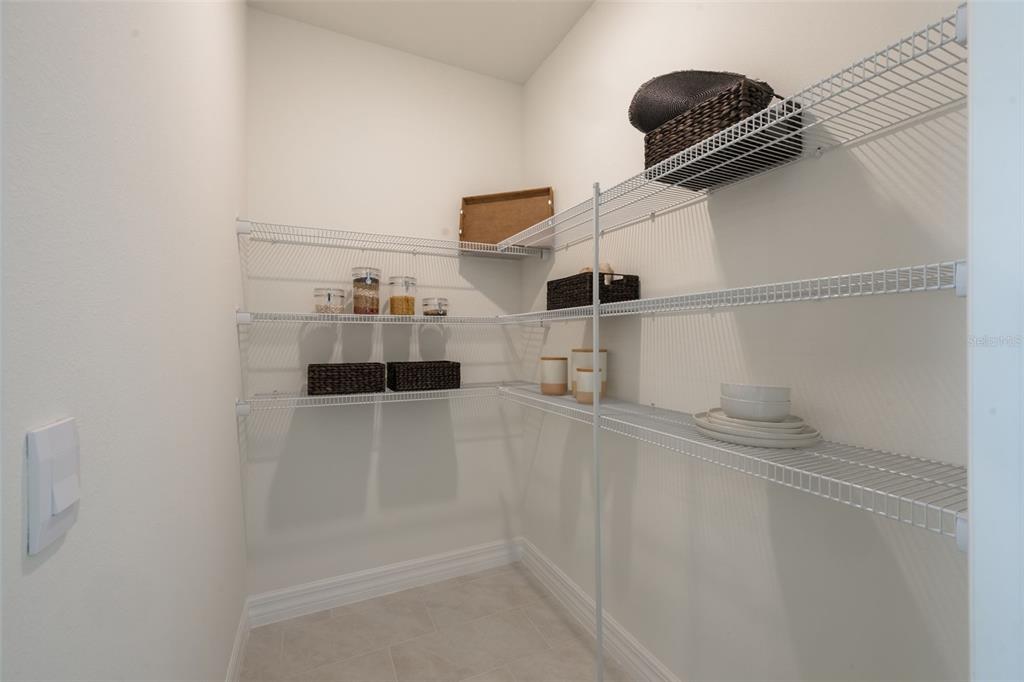 3961 Kennebunk Loop Mount Dora, FL 32757 - Photo 18 of 51 a view of storage and utility room with racks on the wall