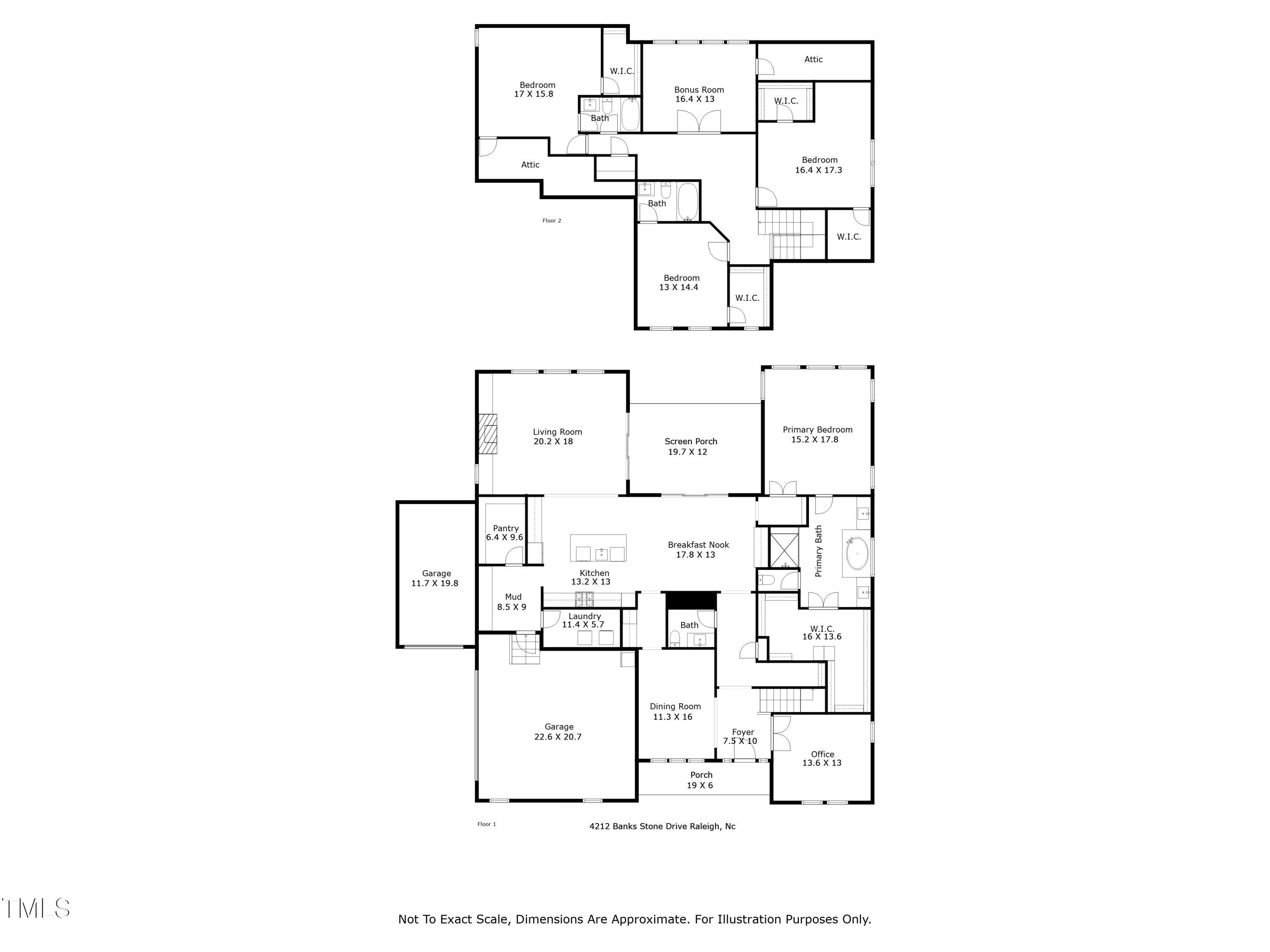 4212 Banks Stone Drive Raleigh, NC 27603 - Photo 2 of 69 a picture of a bathroom with a shower