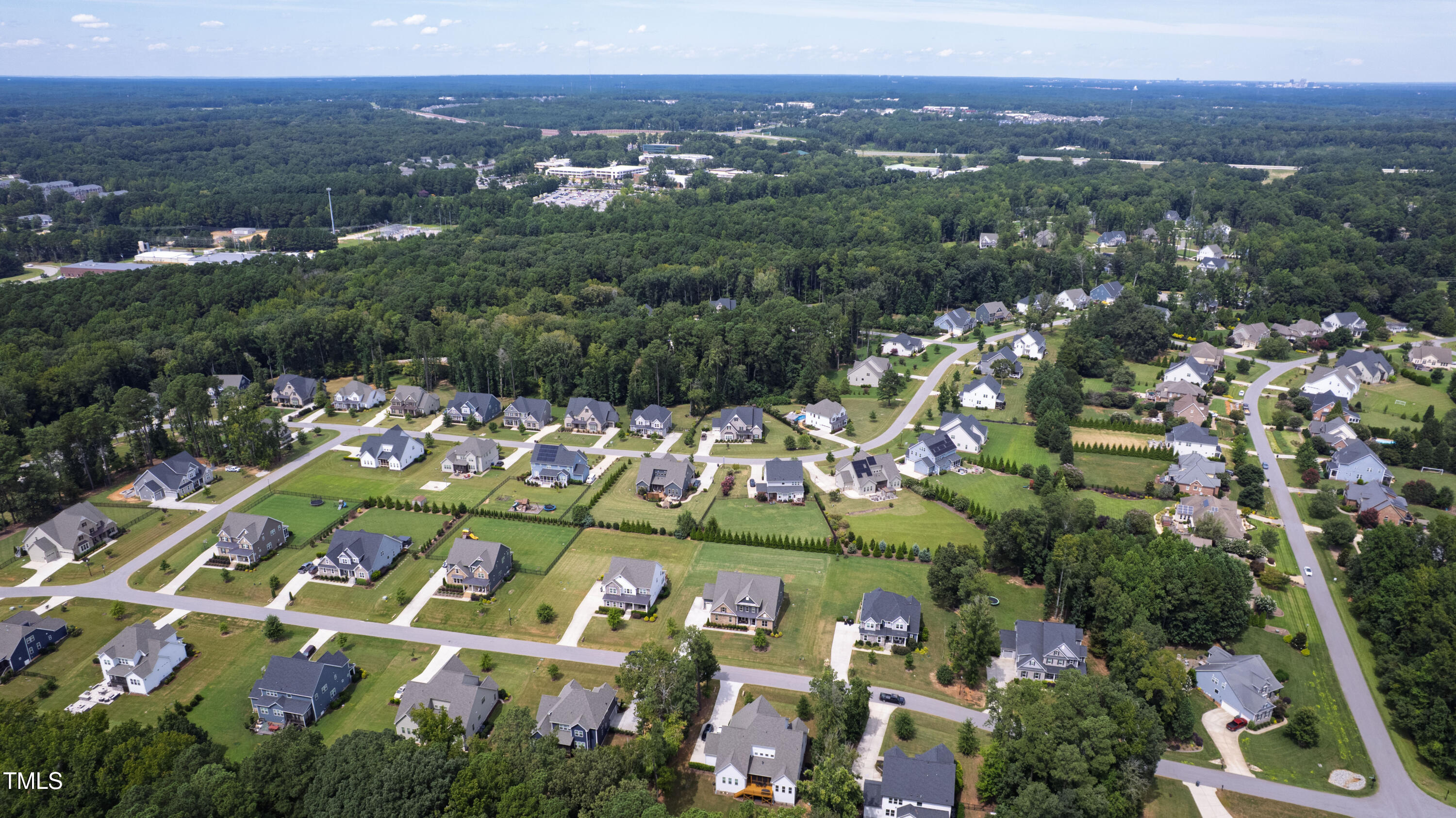 4212 Banks Stone Drive Raleigh, NC 27603 - Photo 63 of 69 an aerial view of a city