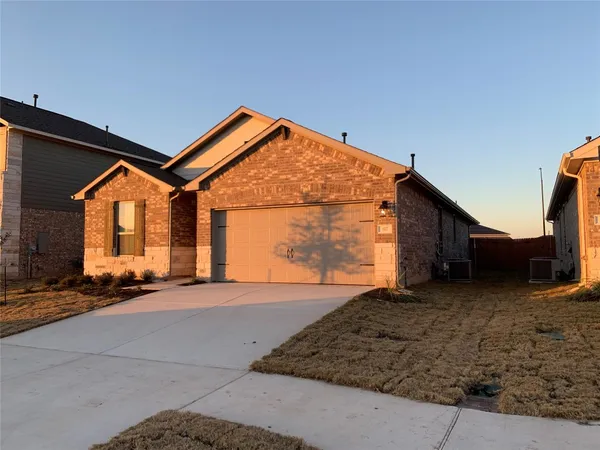a backyard of a house