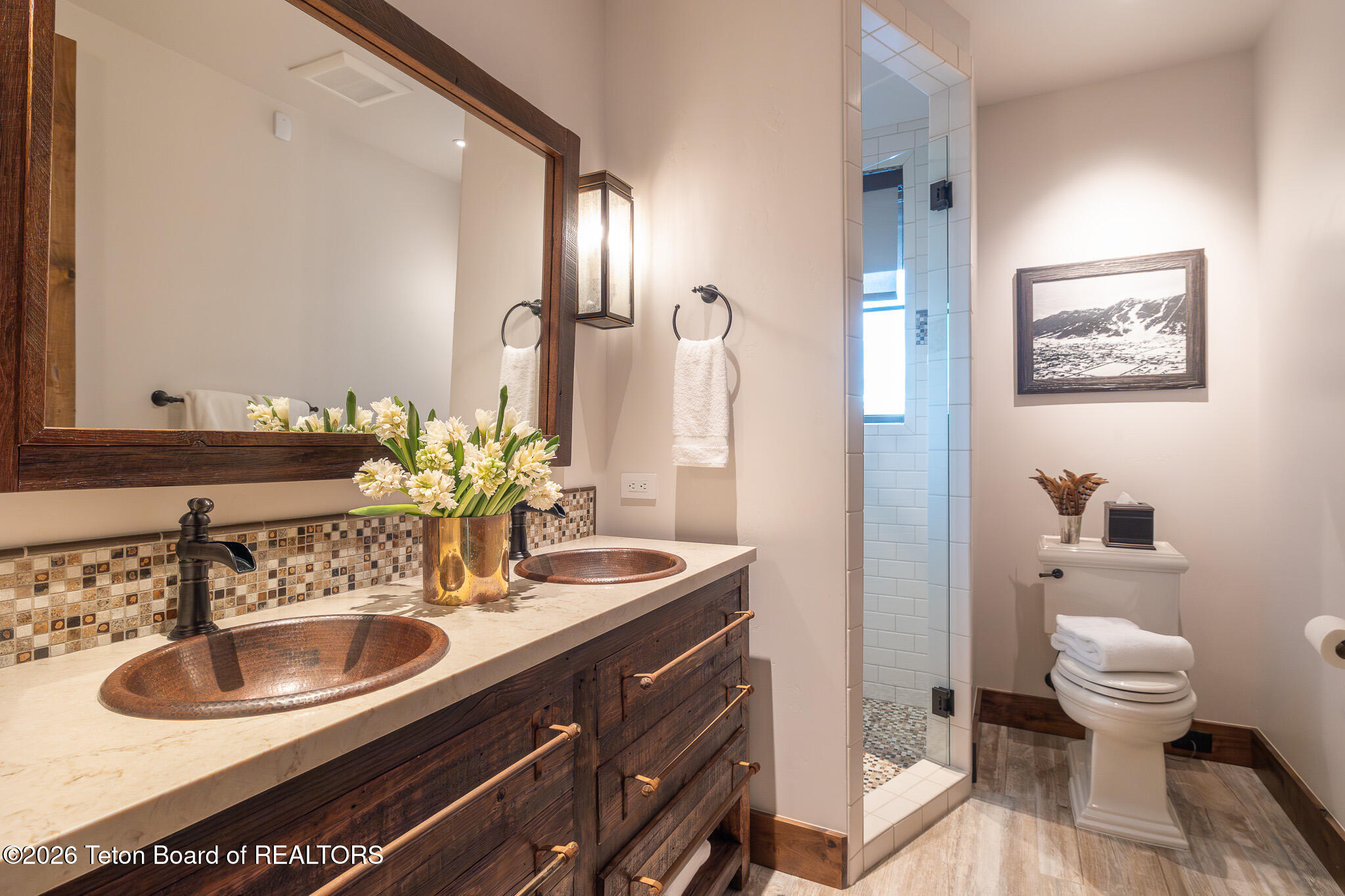 1125 West Bar Bc Ranch Road Jackson, WY 83001 - Photo 55 of 66 Guest Bathroom #5
