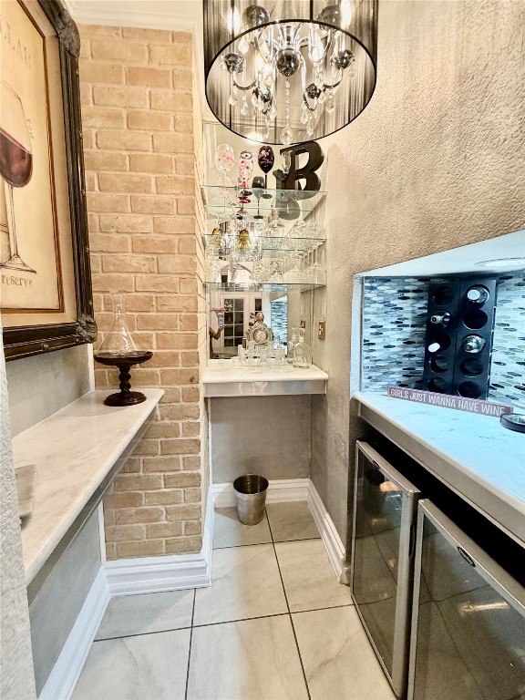 7710 Painton Lane Spring, TX 77389 - Photo 14 of 50 Wine nook located off dining room complete with dual wine refrigerators, included