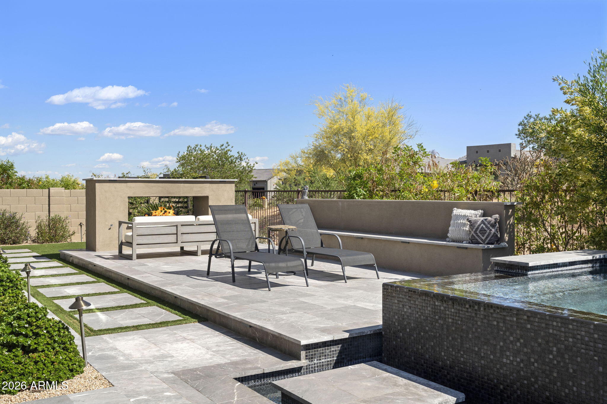 13267 East Ranch Gate Road Scottsdale, AZ 85255 - Photo 66 of 84 a terrace of a house with outdoor seating