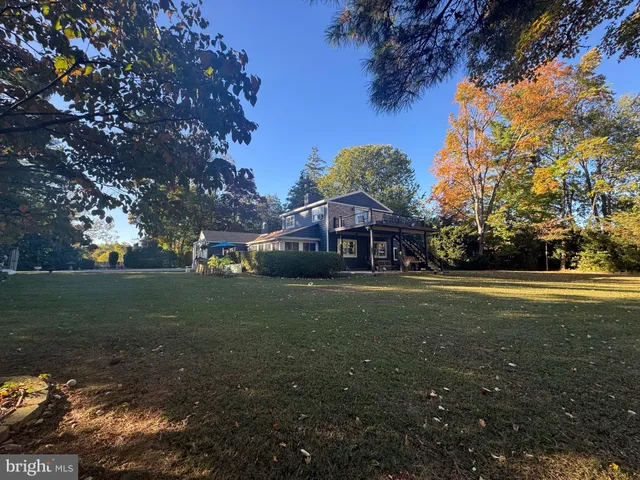 a view of road and trees