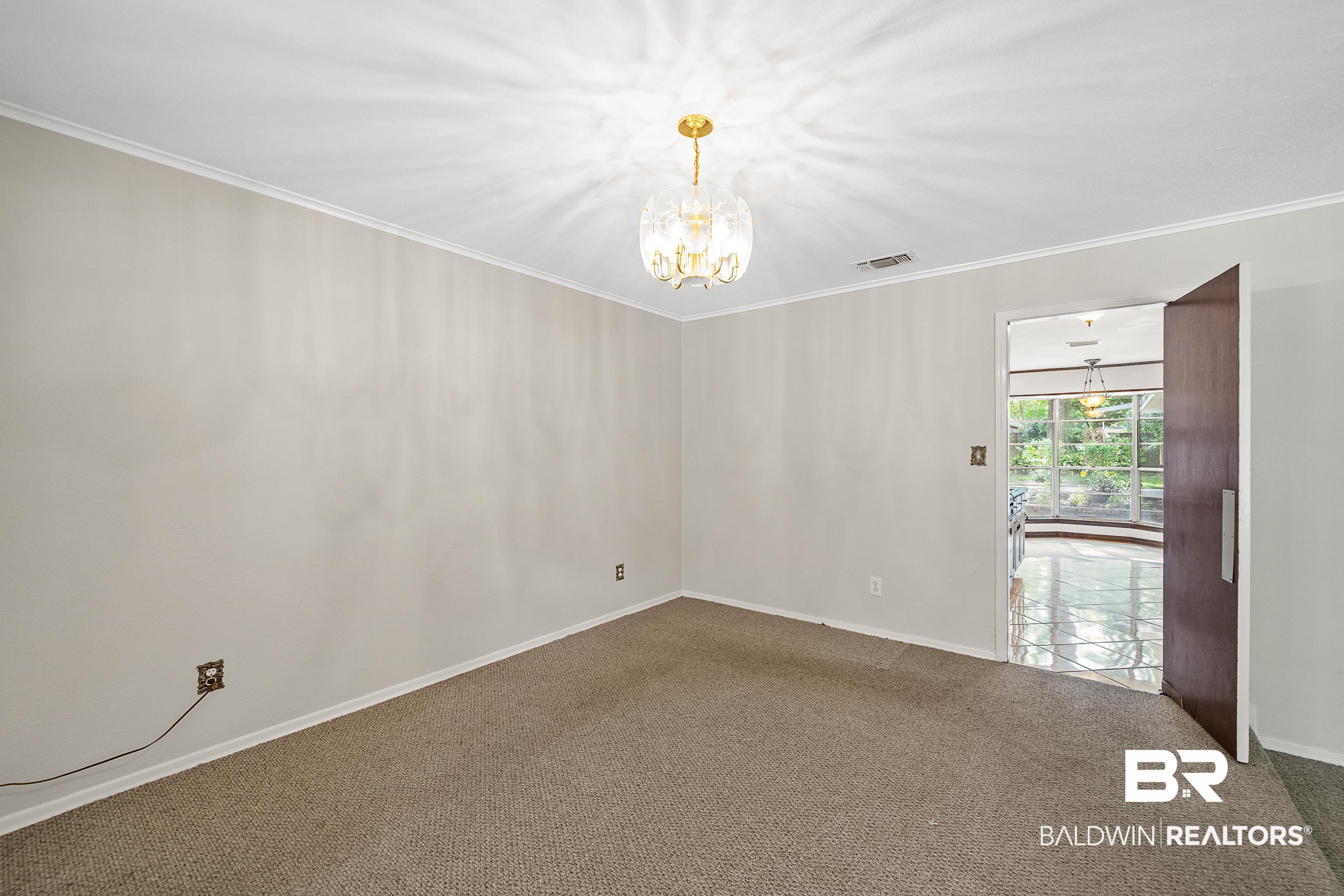2308 Lantern Lane West Mobile, AL 36693 - Photo 6 of 29 Formal Dining Opens to Kitchen