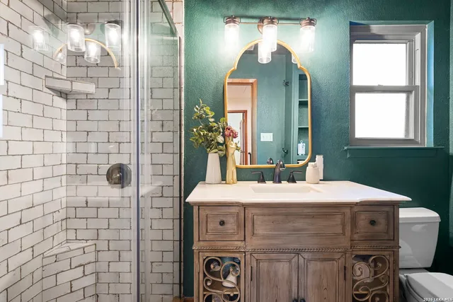a view of living room filled with furniture
