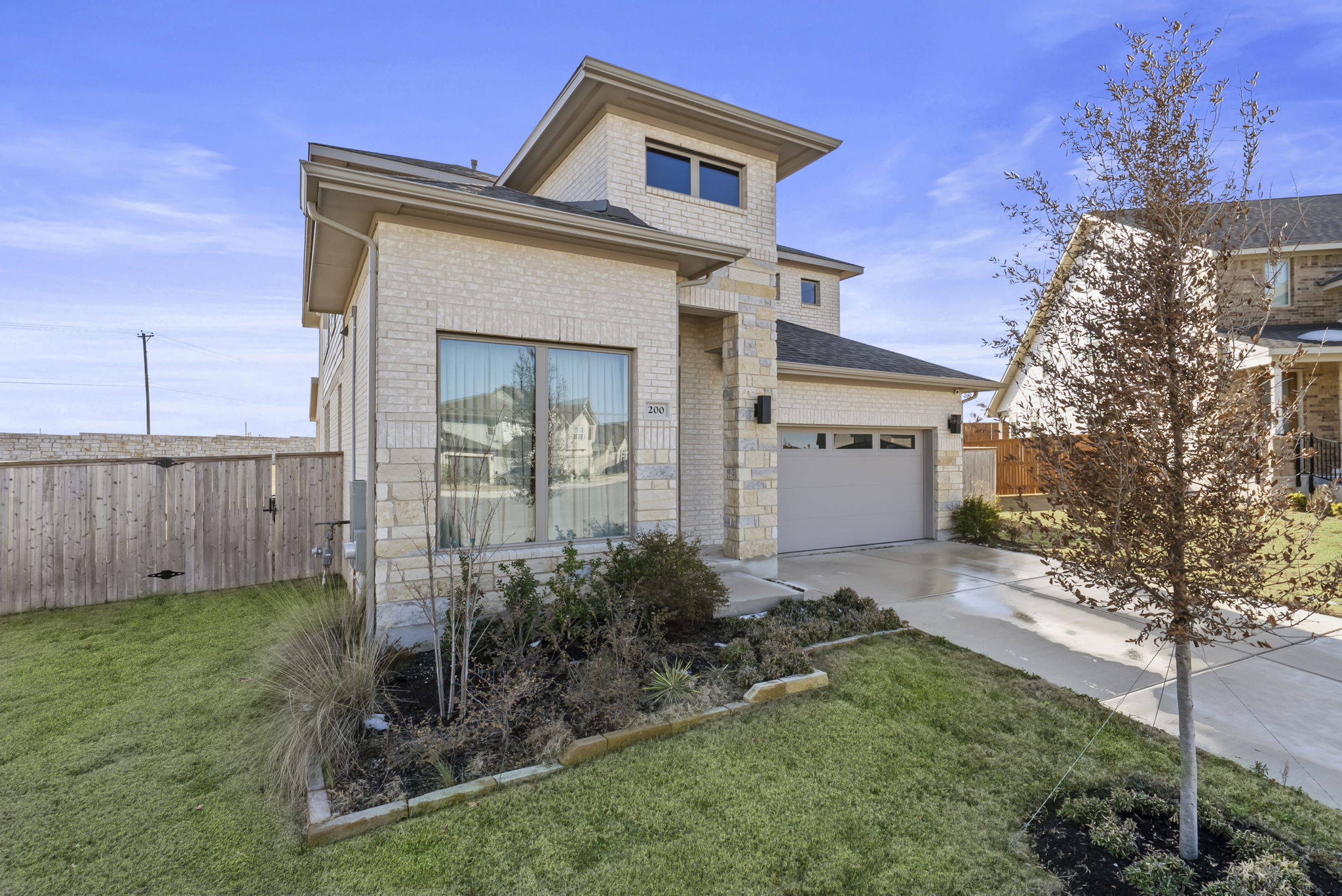200 Marvins Bend Georgetown, TX 78626 - Photo 3 of 38 a view of a back yard of the house