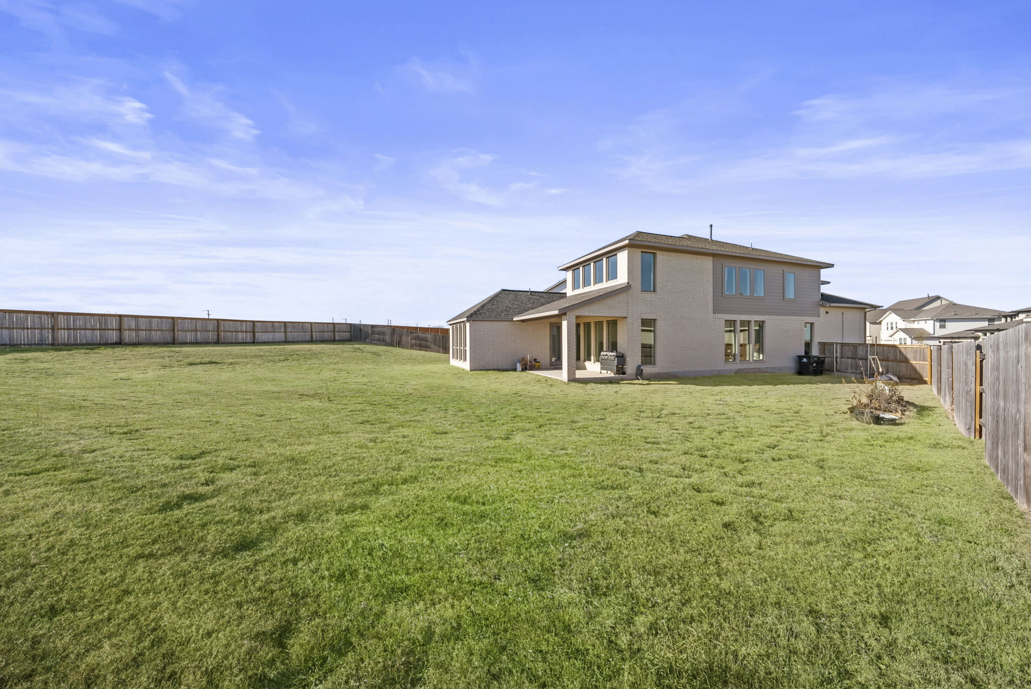 200 Marvins Bend Georgetown, TX 78626 - Photo 36 of 38 a big house with a big yard and large trees