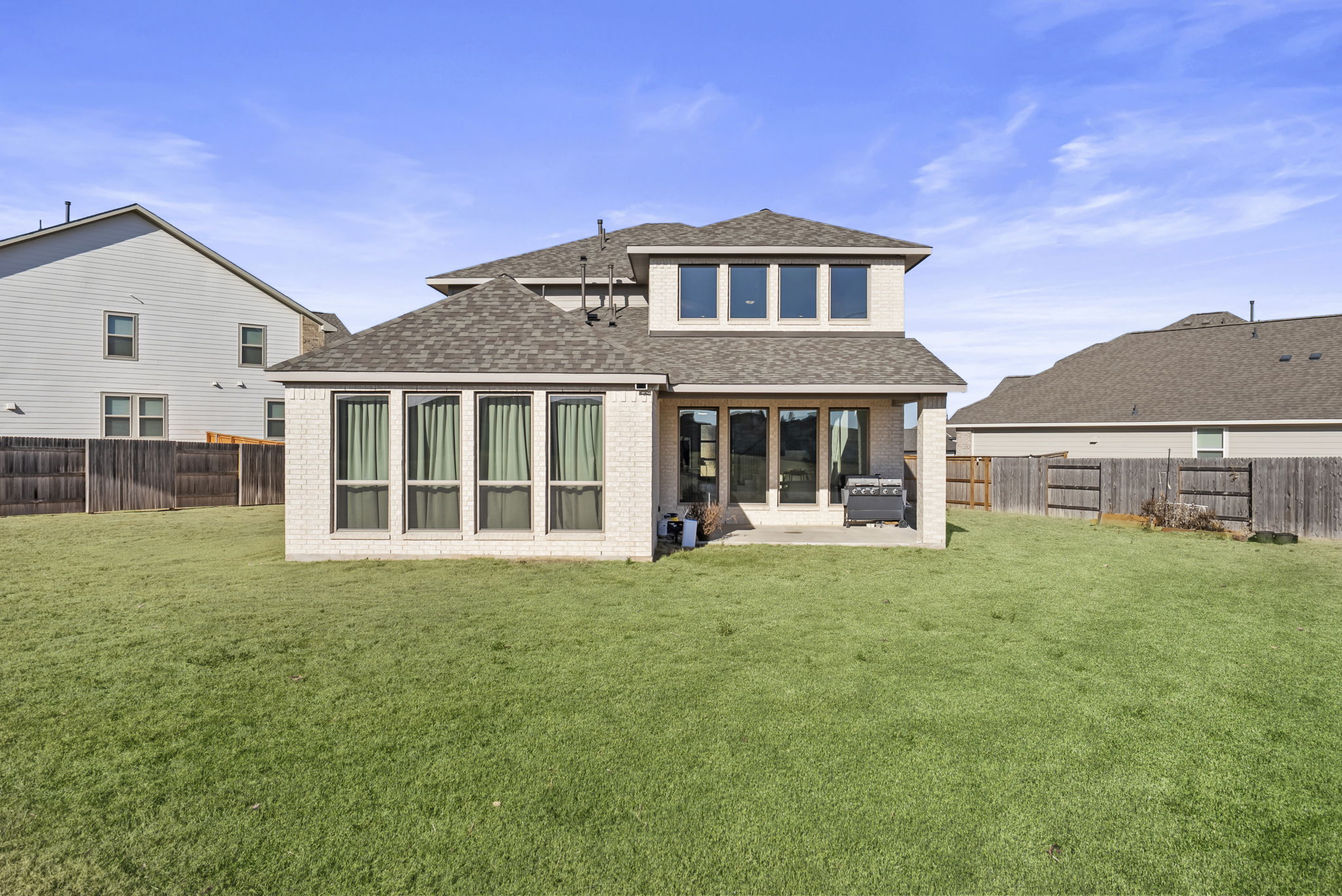 200 Marvins Bend Georgetown, TX 78626 - Photo 37 of 38 a front view of a house with a garden