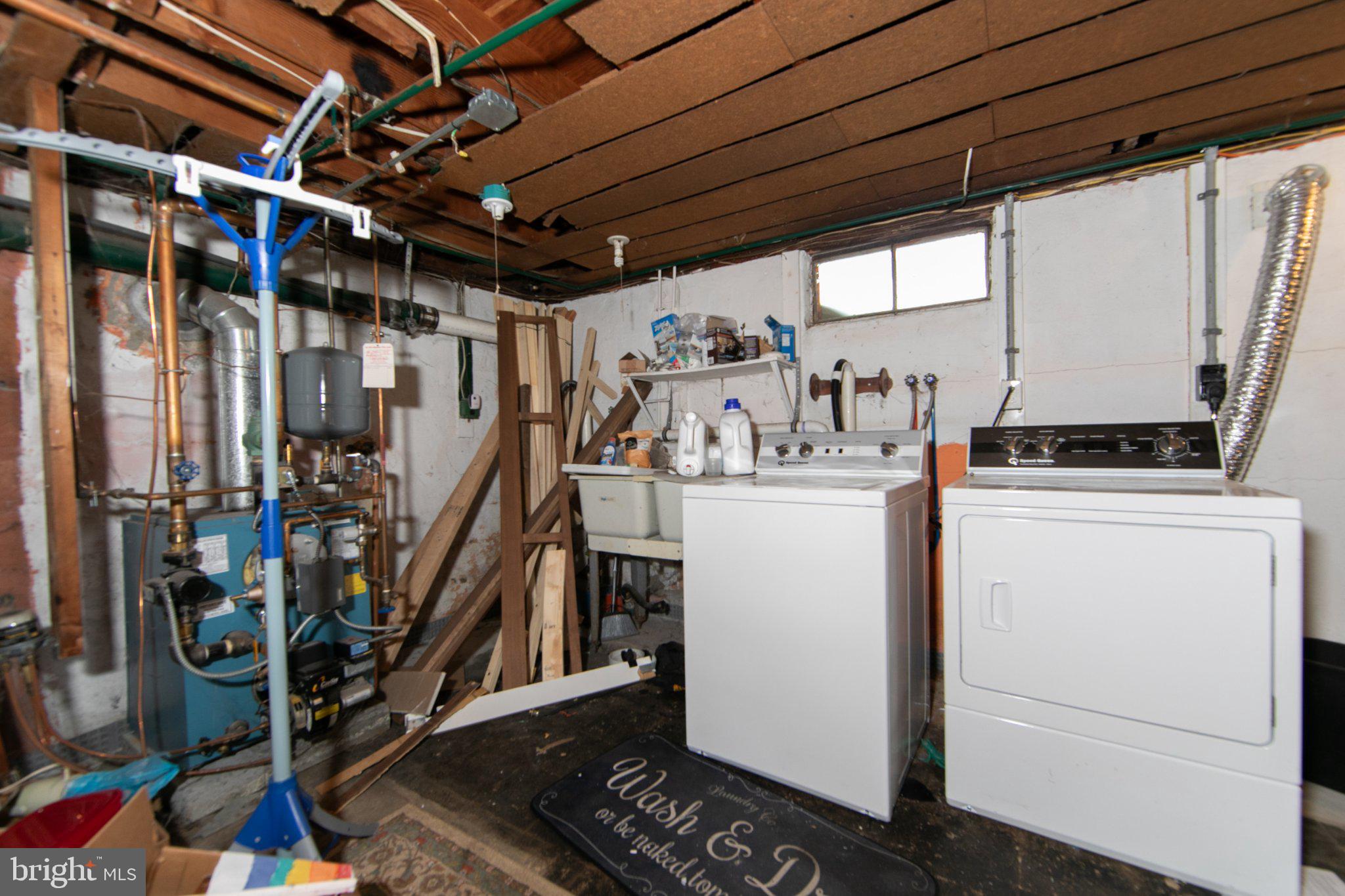 500 Mt Laurel Road Mount Laurel, NJ 08054 - Photo 23 of 37 Functional laundry space in a basement.