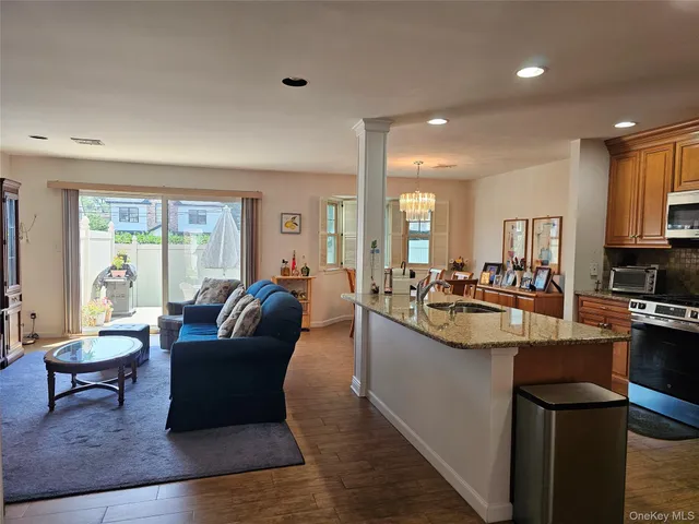 a view of parking garage