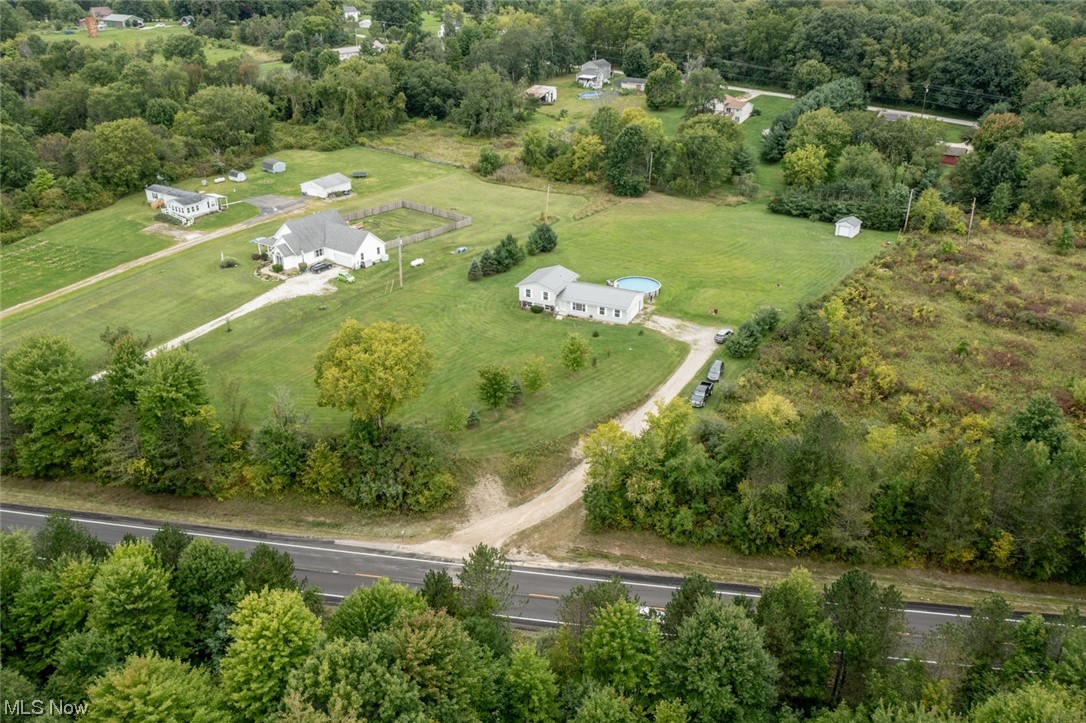8045 State Rte 5 Ravenna, OH 44266 - Photo 9 of 32 View of drone / aerial view