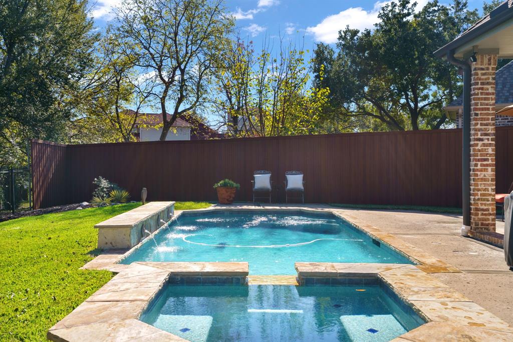 6724 Frankford Road Dallas, TX 75252 - Photo 38 of 40 a view of swimming pool with seating space
