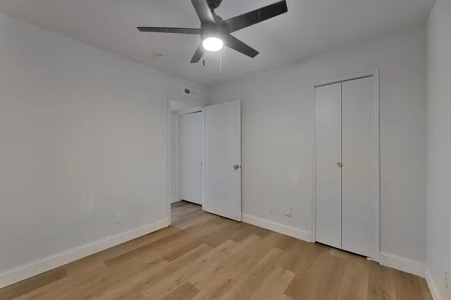 wooden floor in an empty room
