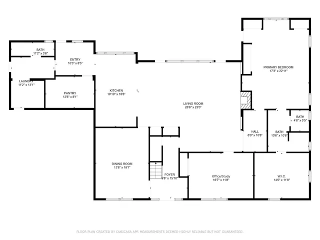 a picture of a floor plan