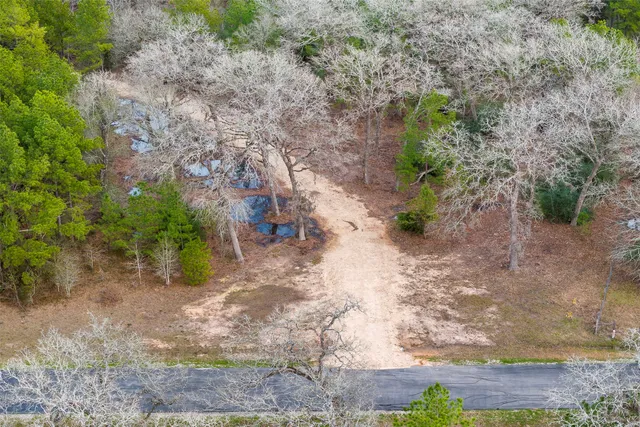 a backyard with lots of green space