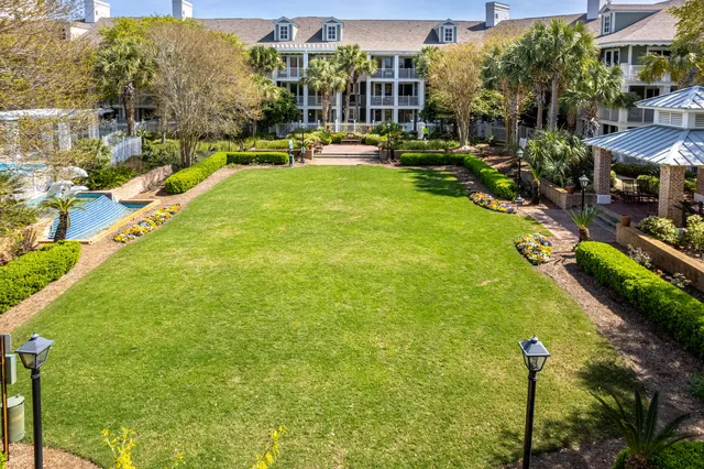 a view of an outdoor space with a patio