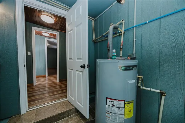 a view of an entryway door