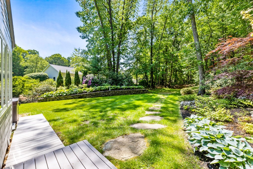 30 Eaton Road Framingham, MA 01701 - Photo 27 of 36 a view of swimming pool with a garden