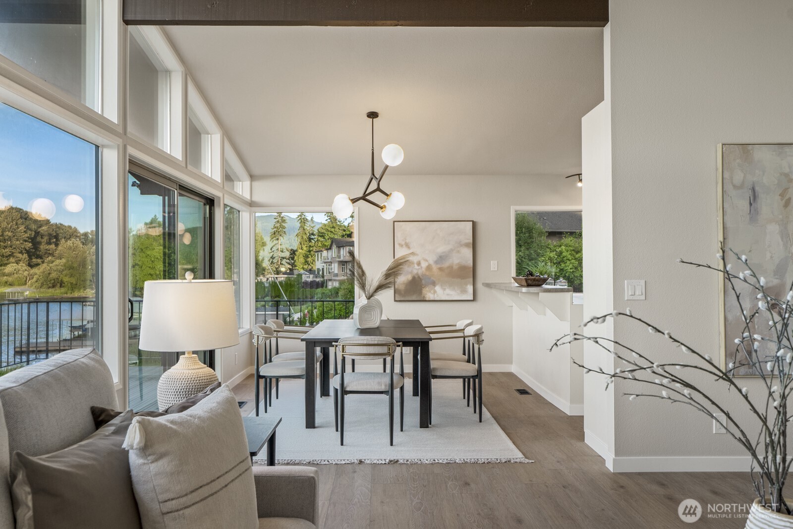 5110 Northwest Sammamish Road Issaquah, WA 98027 - Photo 10 of 40 a living room with furniture a window and a table