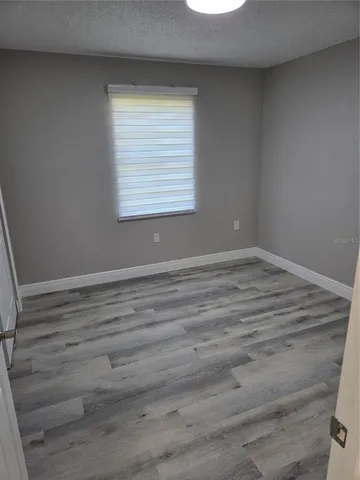 a view of a window in a room