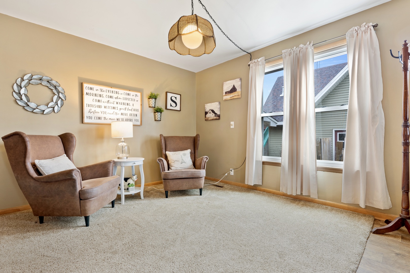 4552 Main Street Irwin, IL 60901 - Photo 5 of 37 a view of a livingroom with furniture and a window