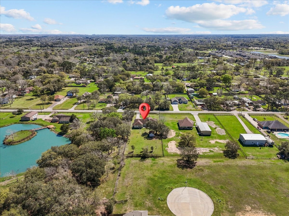 3706 Tower Road Santa Fe, TX 77517 - Photo 9 of 48 an aerial view of residential houses with outdoor space