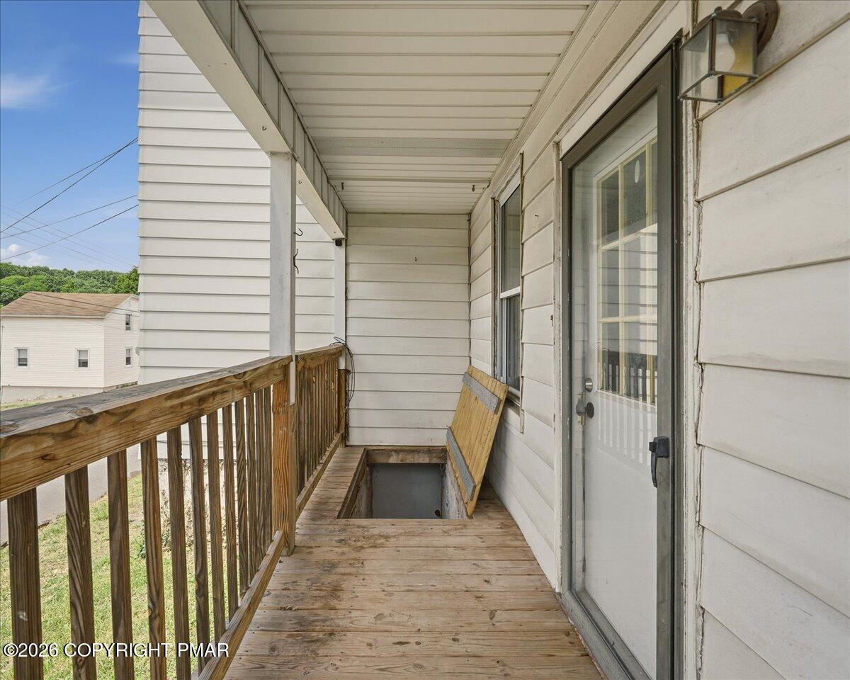 200 3rd Street Weatherly, PA 18255 - Photo 28 of 40 Side Porch / Basement Entrance