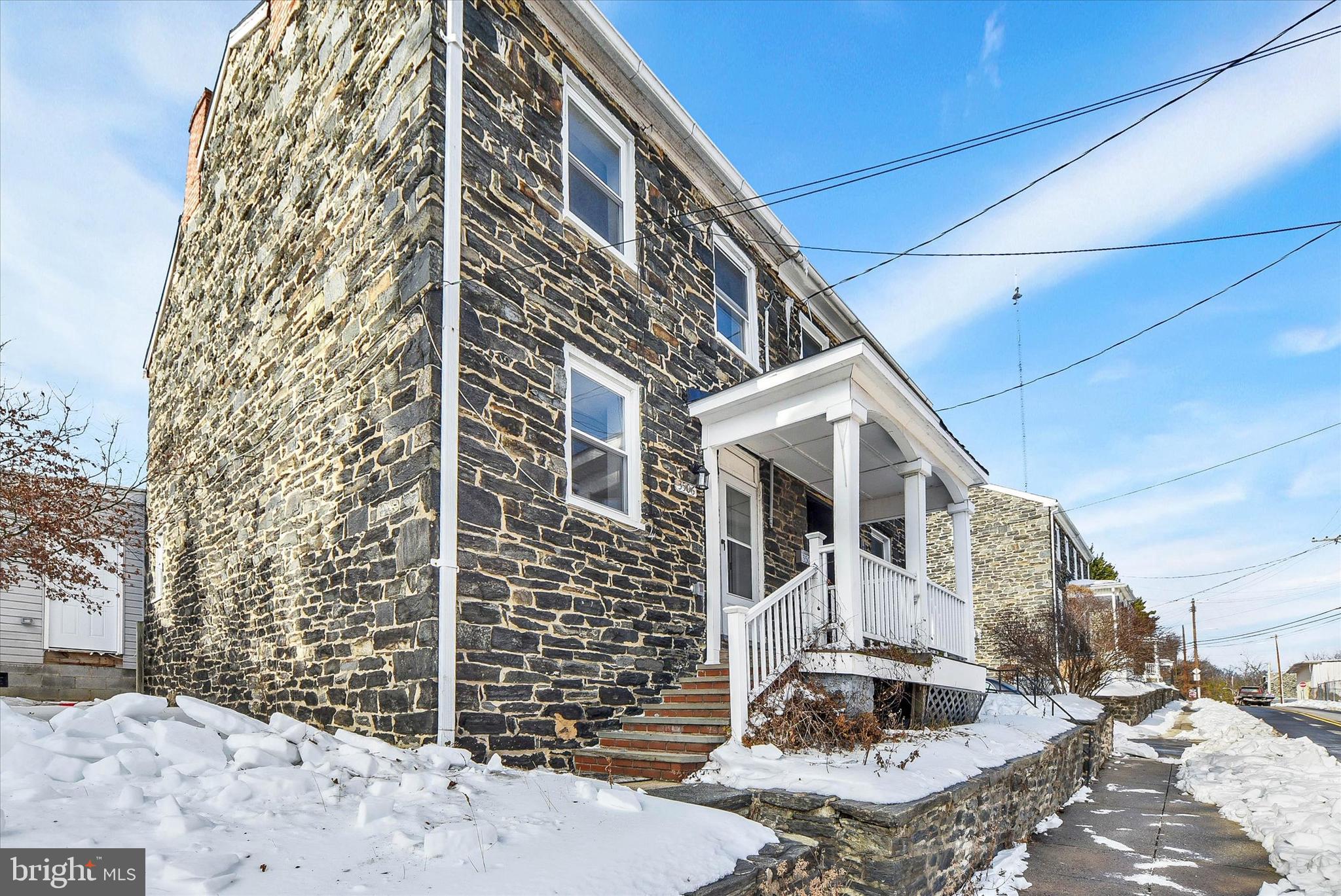 3506 Clipper Road Baltimore, MD 21211 - Photo 3 of 5 a front view of a house