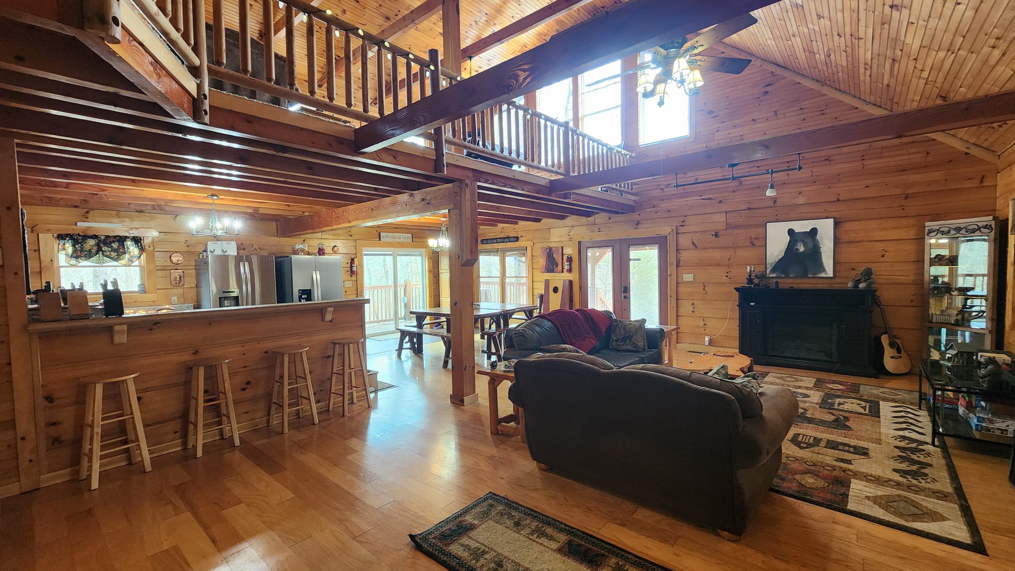 5615 Eastport Road Alpine, TN 38543 - Photo 45 of 83 a living room with lots of furniture and a rug