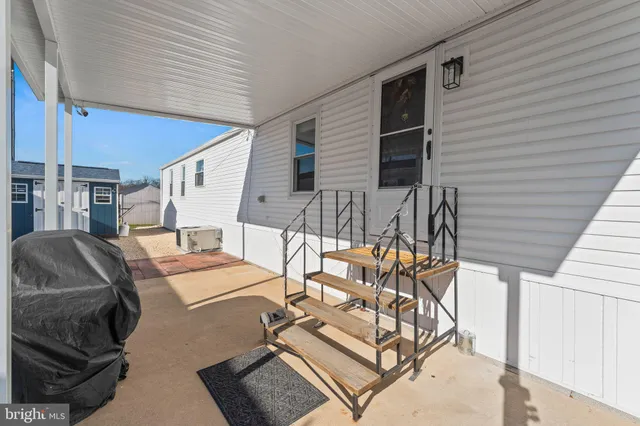 a outdoor space with patio furniture