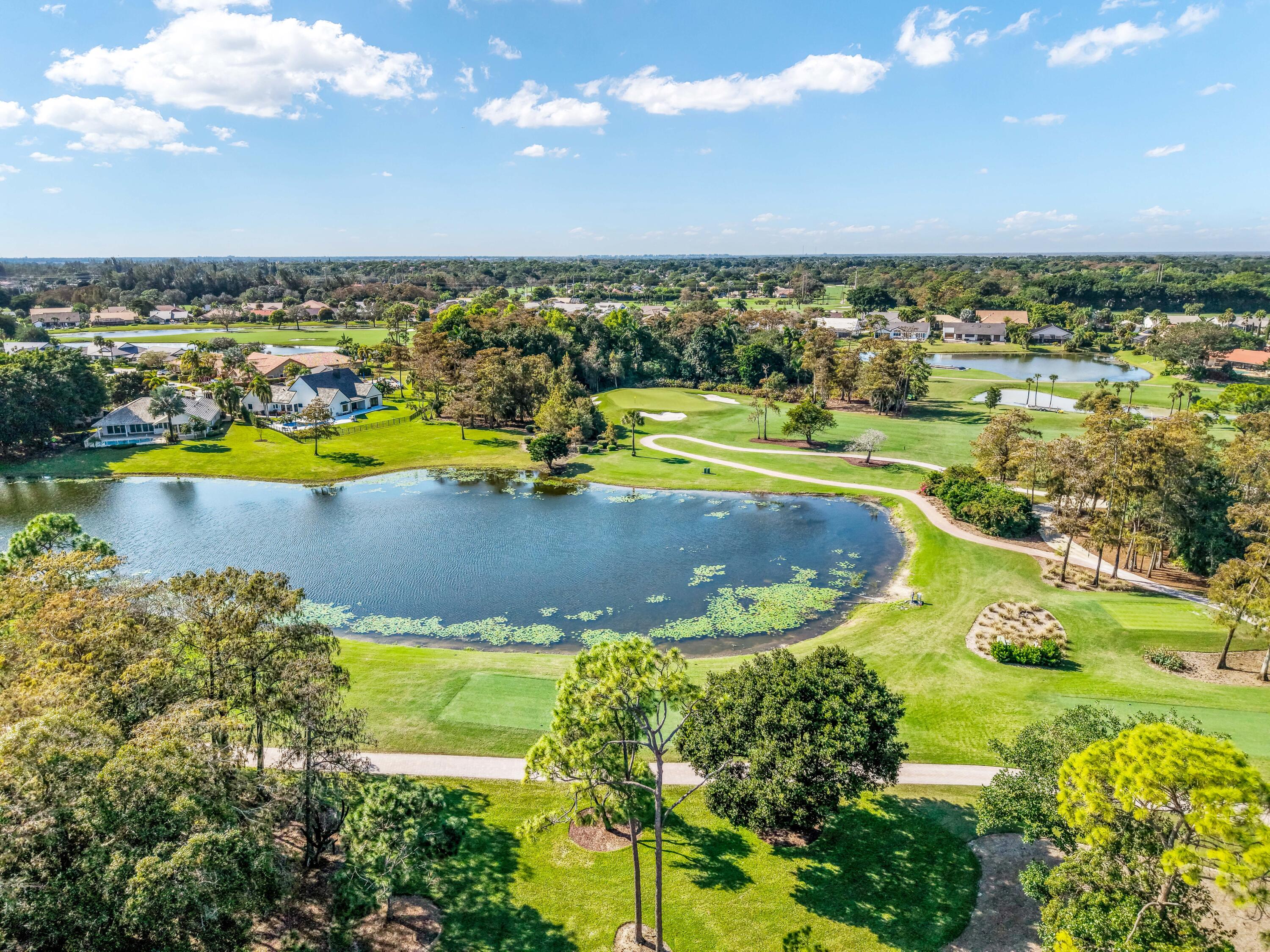 10571 Boca Woods Lane Boca Raton, FL 33428 - Photo 45 of 81 an aerial view of a residential houses with swimming pool and outdoor space