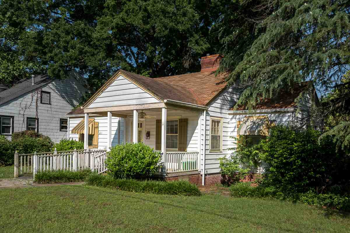 Large covered front porch