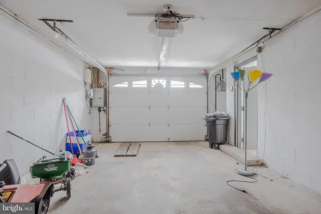 a room with furniture