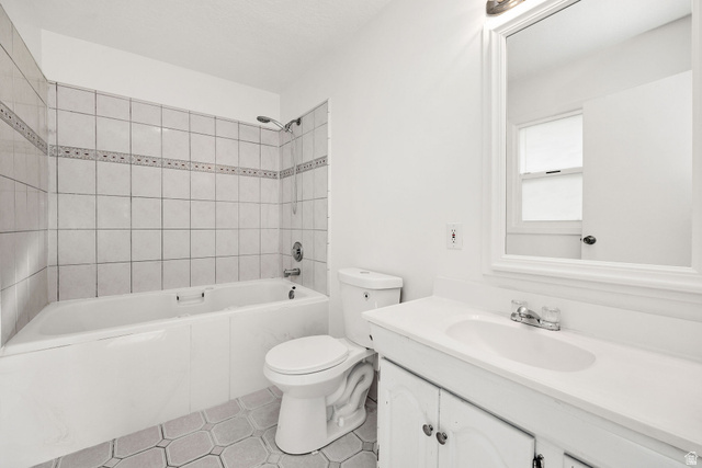 4155 Johnson Road Nibley, UT 84321 - Photo 29 of 71 Full bathroom featuring vanity and shower combination