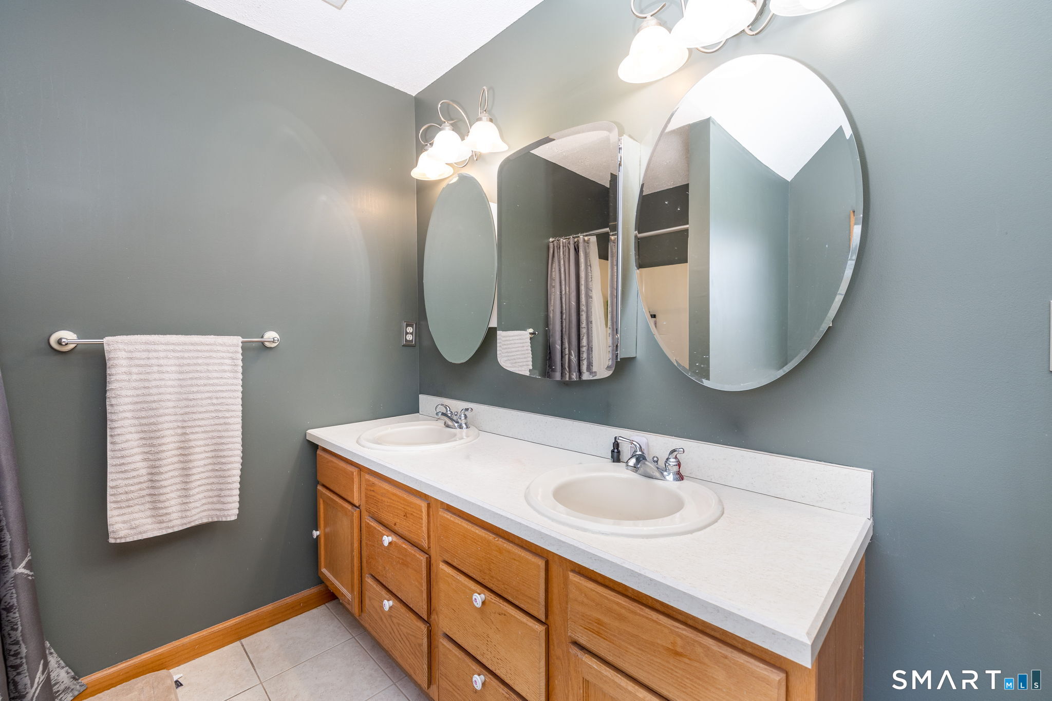 85 Salem Road East Haddam, CT 06415 - Photo 27 of 39 a bathroom with a sink and a mirror
