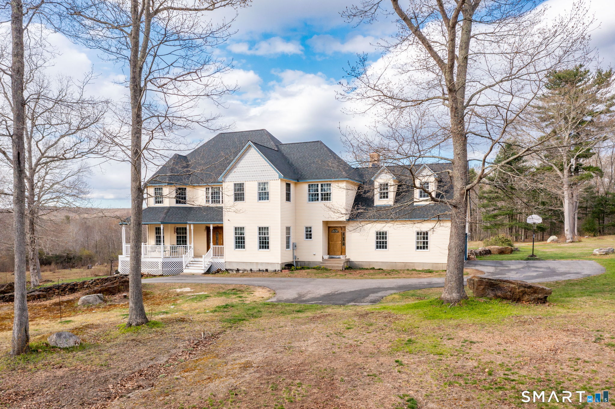 85 Salem Road East Haddam, CT 06415 - Photo 3 of 39 a front view of a house with a yard