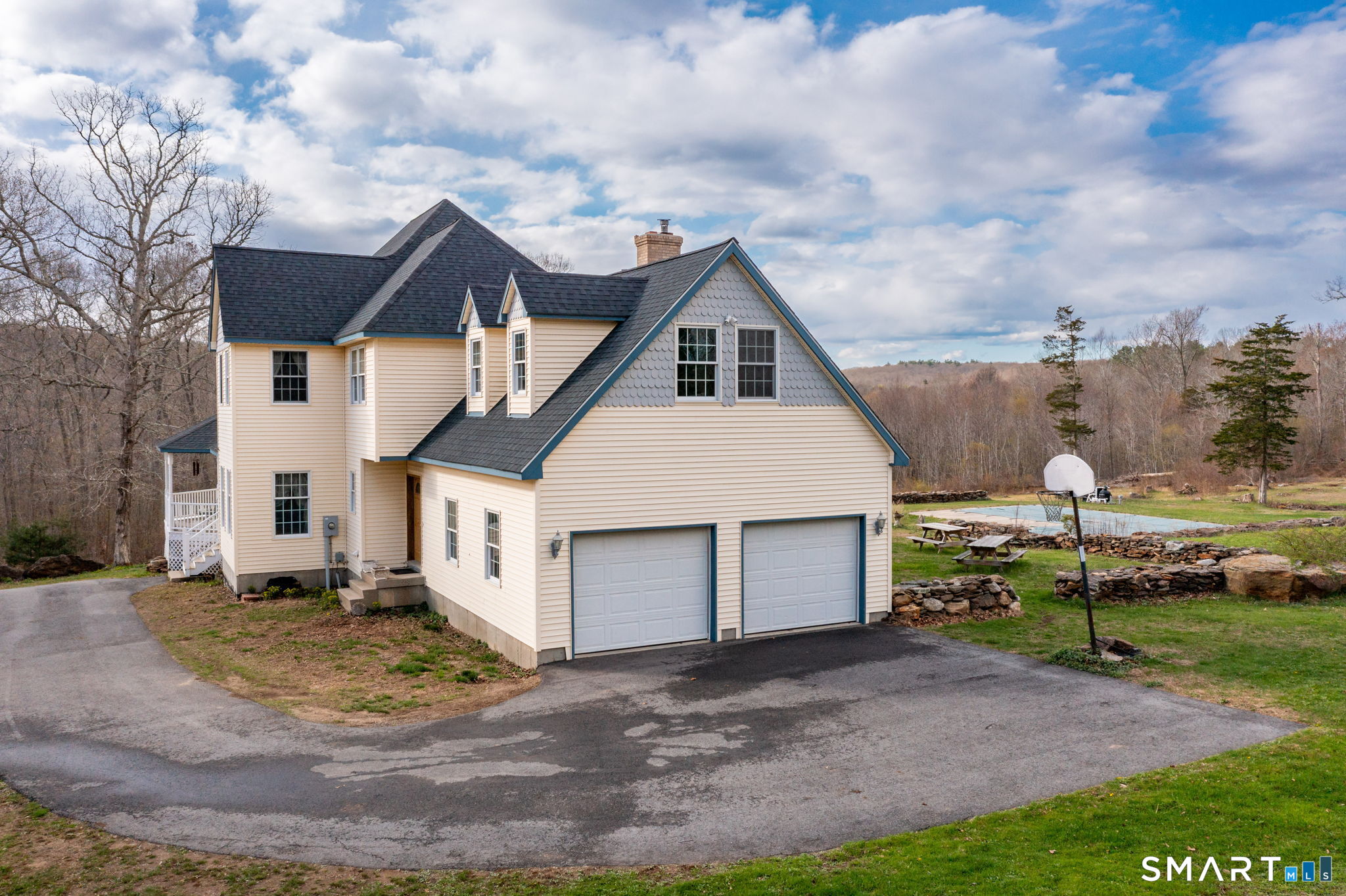 85 Salem Road East Haddam, CT 06415 - Photo 4 of 39 a aerial view of a house with a yard