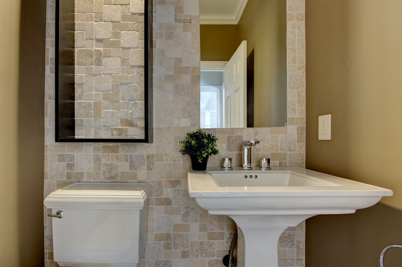 3253 Anderson Drive Raleigh, NC 27609 - Photo 13 of 25 Custom Wall in Half Bath
