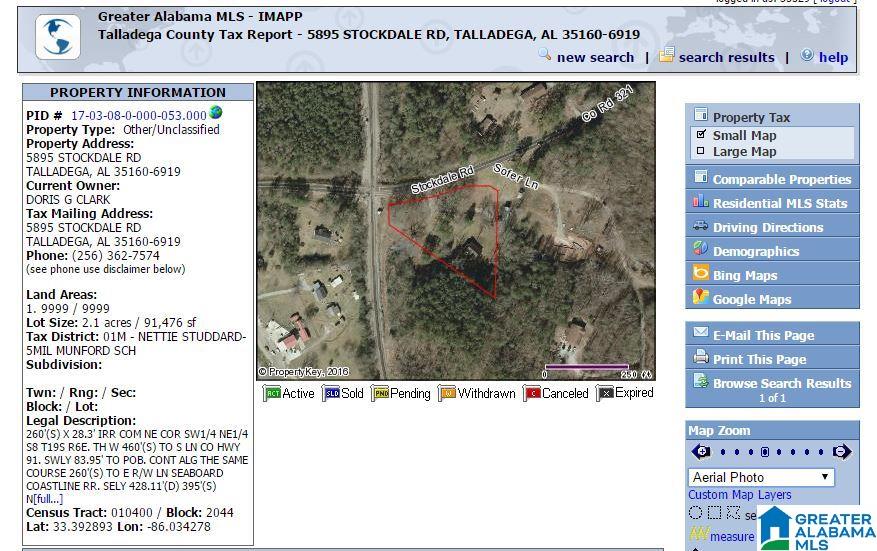 5895 Stockdale Road Talladega, AL 35160 - Photo 27 of 28