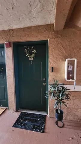 a view of a entryway