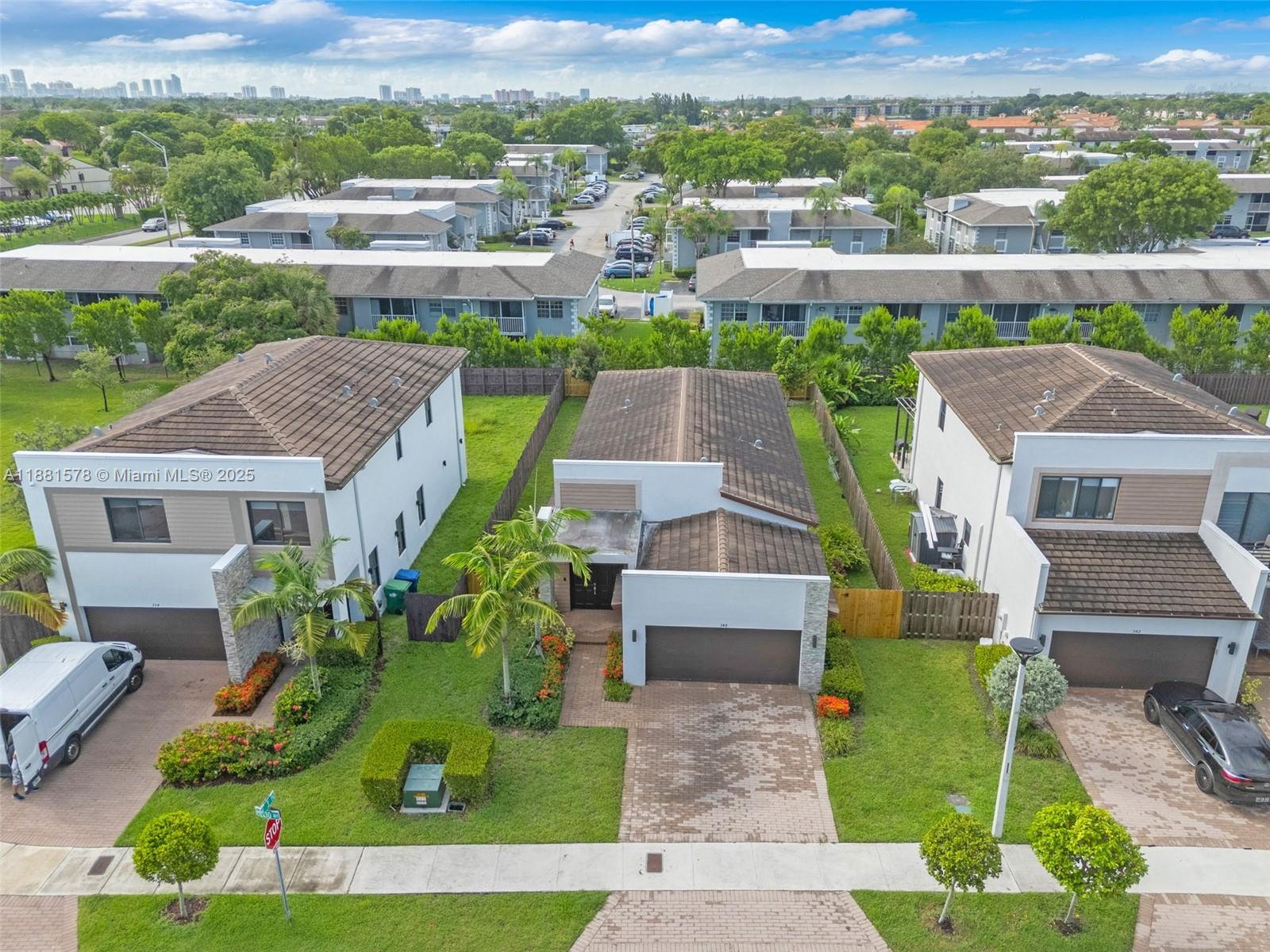 Ives Estates Miami, FL 33179 - Photo 13 of 25 an aerial view of a house with a garden