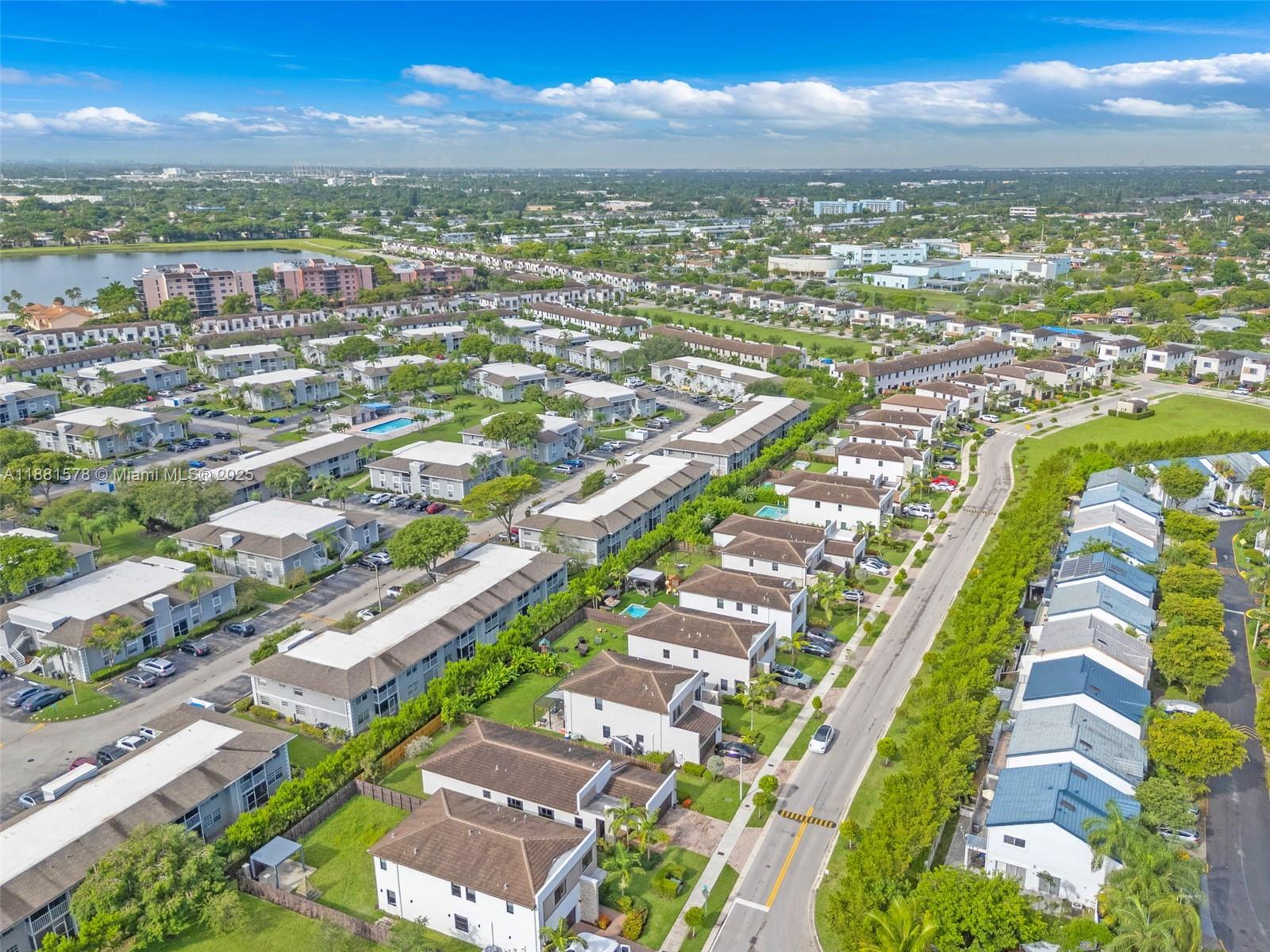 Ives Estates Miami, FL 33179 - Photo 17 of 25 a view of a city with a lake