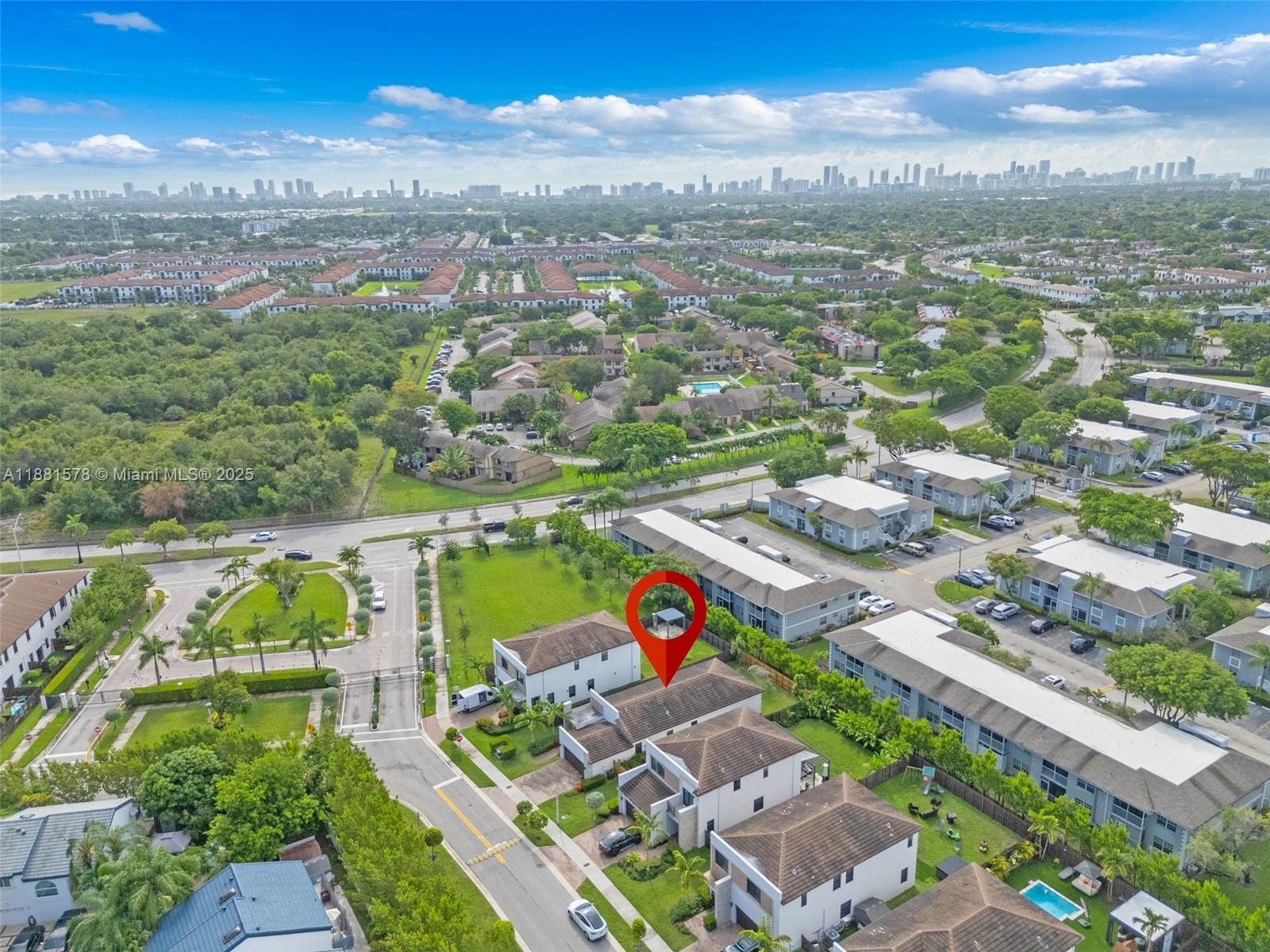 Ives Estates Miami, FL 33179 - Photo 20 of 25 an aerial view of residential houses with outdoor space and river