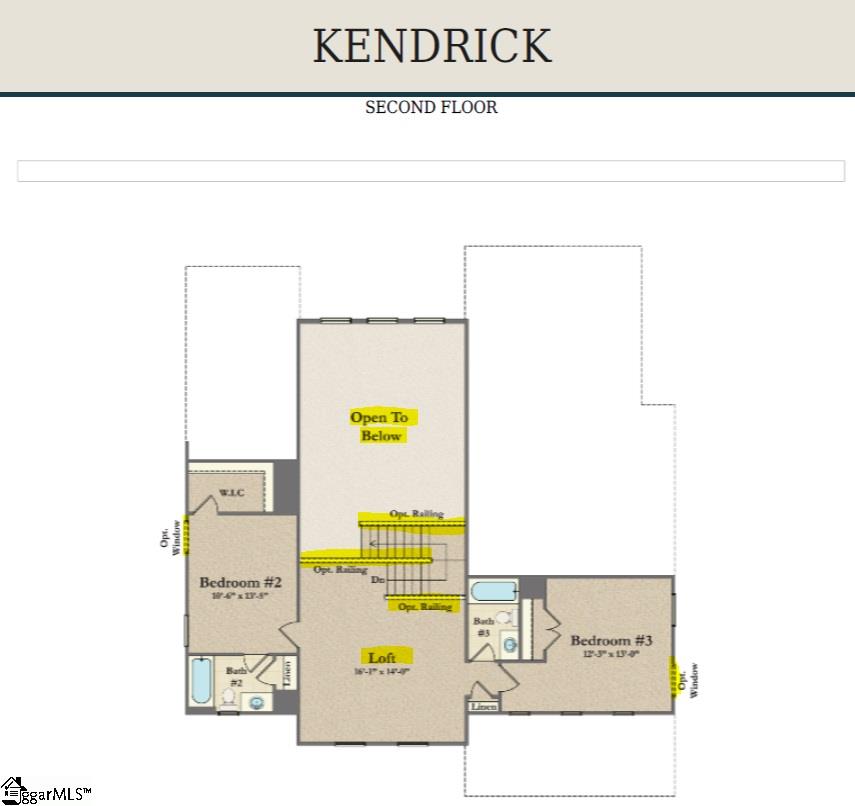 Loft, 2 Bedrooms & 2 Full Baths upstairs