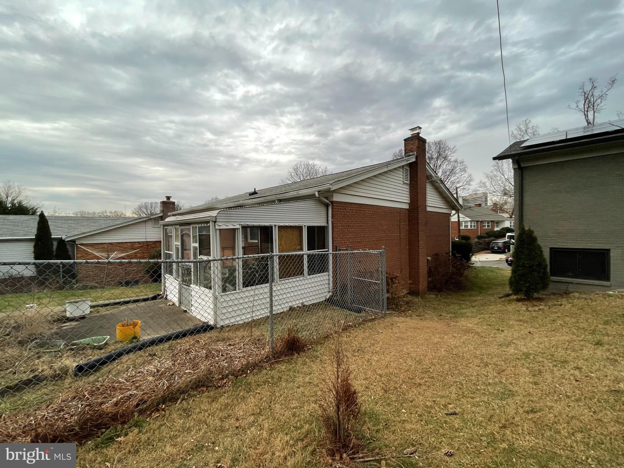 1446 Roxanna Road Northwest Washington, DC 20012 - Photo 22 of 22 Side view of House
