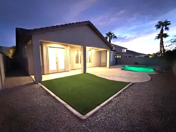 a view of outdoor space and yard