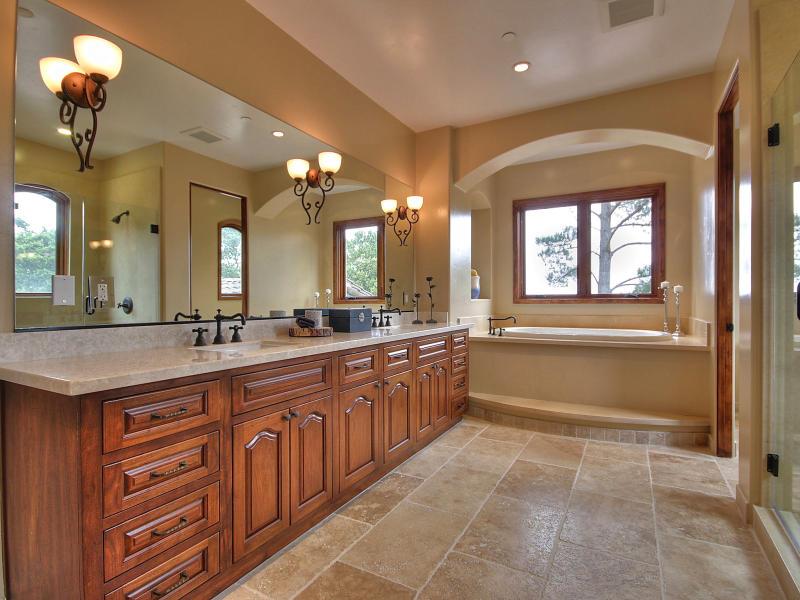 Monterra Oaks Road Monterey, CA 93940 - Photo 31 of 38 a large bathroom with a large tub and sink