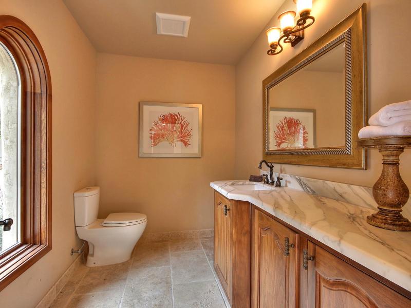 Monterra Oaks Road Monterey, CA 93940 - Photo 33 of 38 a bathroom with a toilet sink and mirror